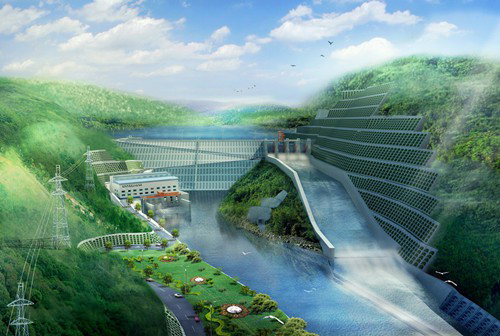 密山老挝南塔河1号水电站项目